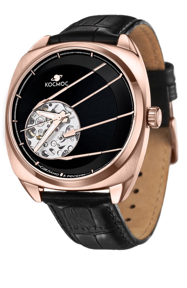 Космос Космос Спутник K 115.41.31 , наручные мужские часы фото под углом